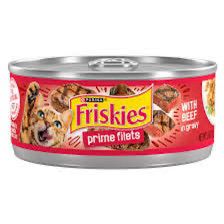 Friskies Prime Filtes With Beef in Gravy 156g