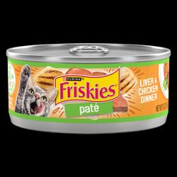 Friskies Pate 156g Liver & Chicken Dinner
