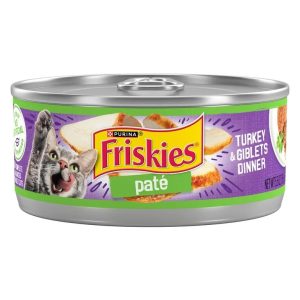 Friskies Pate 156g Turkey & Giblets Dinner