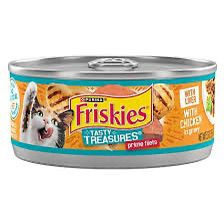 Friskies Tasty Treasures liver and Chicken 156g