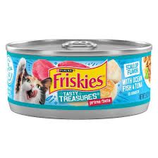 Friskies Tasty Treasure Ocean Fish and Tuna 156g