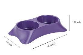 Bowl Double Plastic For Pets
