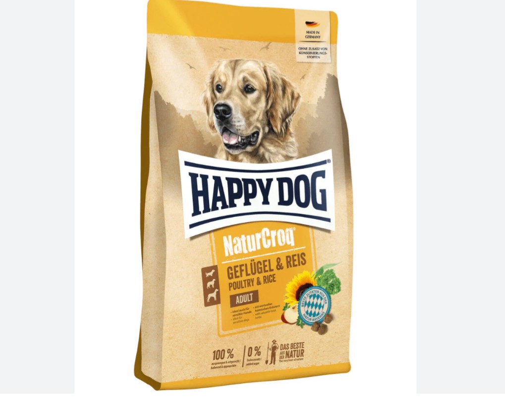 HD Naturcroq 4kg adult poultry and rice