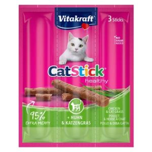 Cat Stick Vitakraft chicken and cat grass