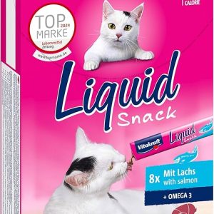 Vitakraft Liquid Snack 16x15g Salmon and Liver