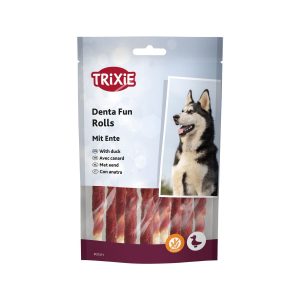 Trixie Dental Fun Rolls with Duck 120g