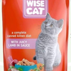 White Cat With Juicy Lamb in Sauce 100g