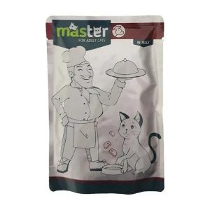 Master Cat Pouch with Beef in Jelly