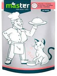 Master Cat Pouch with poultry in Jelly