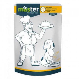 Master Dog Pouch with Chicken in Jelly