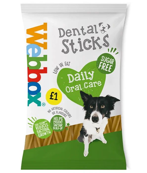 Webbox Dental sticks For Dogs180g