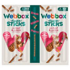 Webbox Catstick with Beef&Rabbit 30g