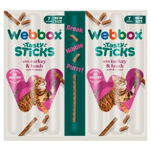 Webbox Catsticks Turkey and Lamb 30g