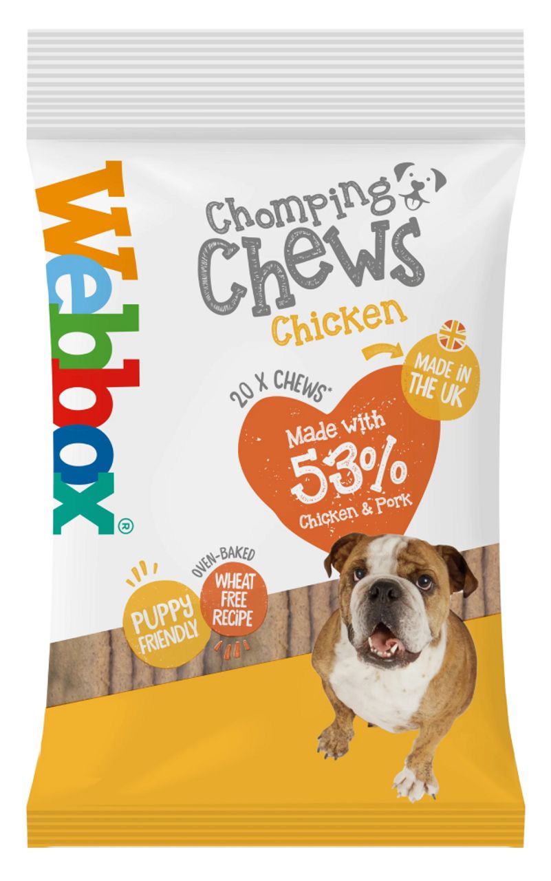 Webbox Chewing Sticks with Chicken 200g