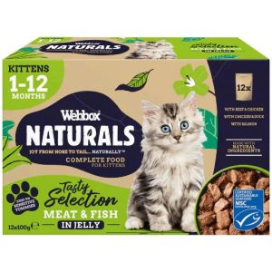 Webbox Pouches For Kittens 100g