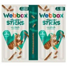 Webbox Catstick with duck 30g