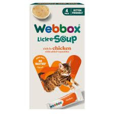 Webbox Lick Soup with Chicken Broth