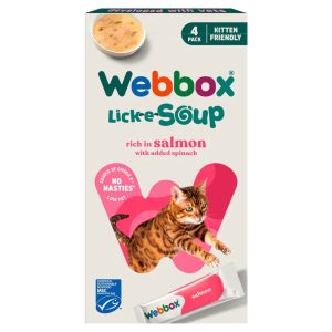 Webbox Lick Soup with Salmon Broth