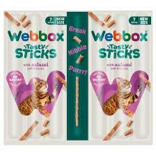 Webbox Catstick with Salami 30g