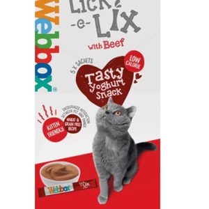 Webbox Liquid Snack with Beef 5x10g