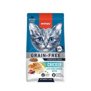 Wanpy Kitten Chicken With Oven Baked Bites 1.5kg