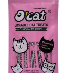 OCat Liquid Snack Chicken/salmon x5
