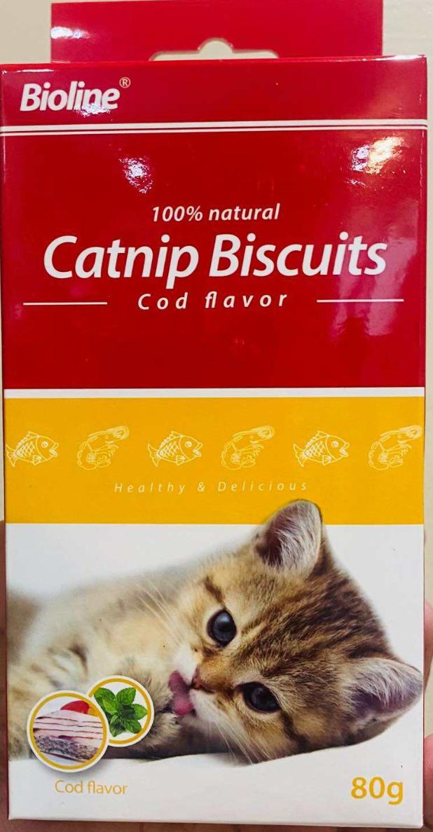Bioline Catnip Biscuit 80g Cod