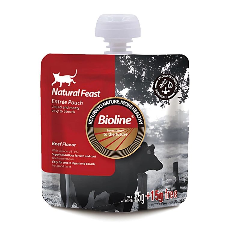 Bioline Natural Feast Pouch 100g Beef
