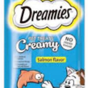 Dreamies Creamy Pet Snack Salmon flavor
