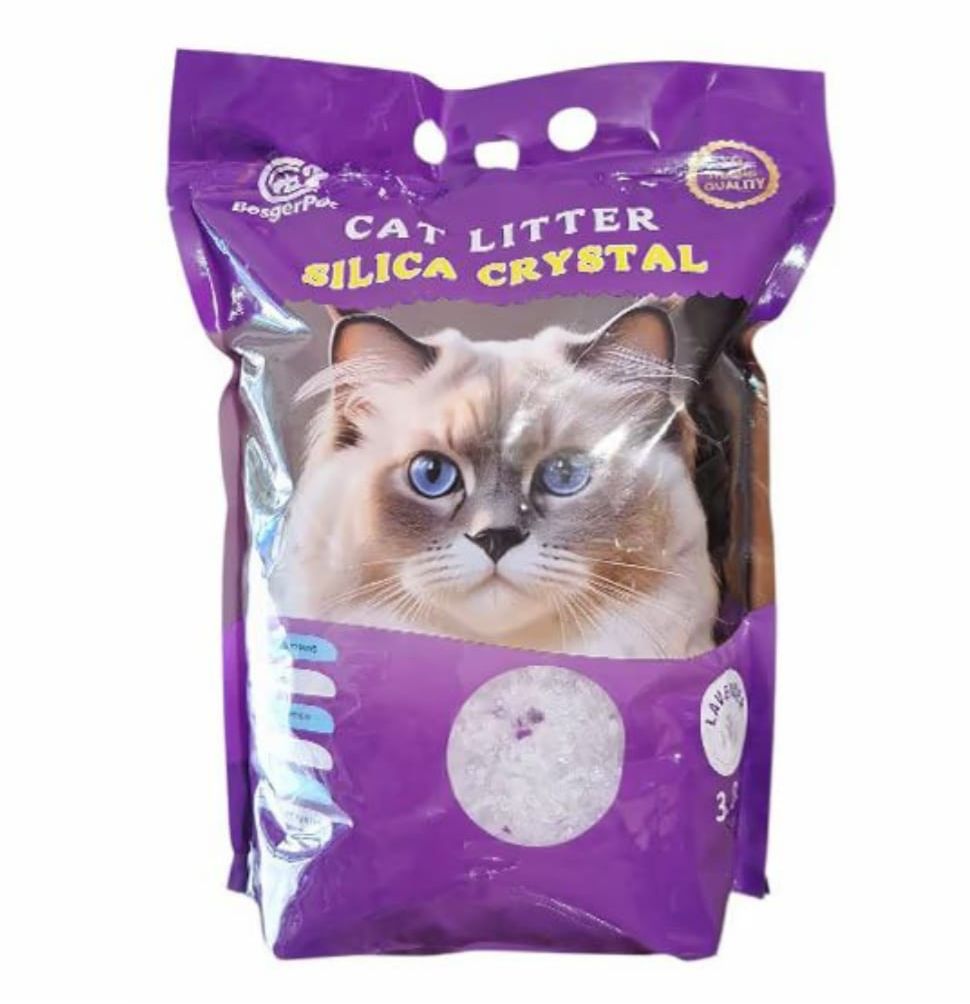 Besger Pet Silica Crystal Lavender 3.8L