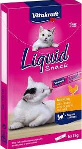 Vitakraft Cat Liquid Snack 6x15g Chicken