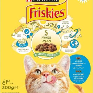Friskies Salmon and Vegetables Adult 300g