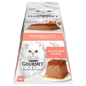 Purina Gourmet Revelations Mousse Con Salmon 4x57g