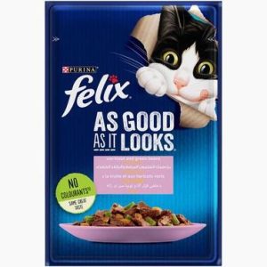 Felix Trout and Beans in Jelly Adult 85g