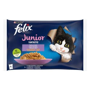 Purina Felix Junior Favorite Selection 4x85g