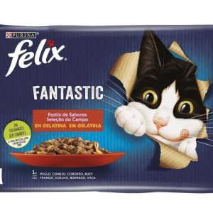 Purina Felix Feast Country Selection 4x85g