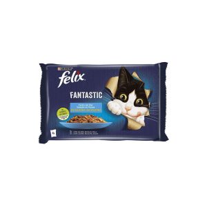 Purina Felix Fantastic Sea Fish Selection 4x85g