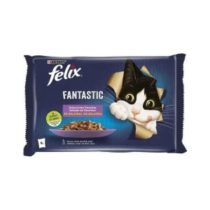 Purina Felix Fantastic Favorite Selection 4x85g