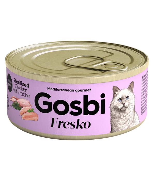 Gosbi Fresko Sterilised Chicken with Rabbit 70g