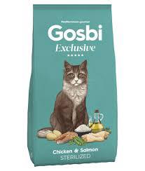 Gosbi Exclusive Sterilised Chicken&Salmon 1.5kg