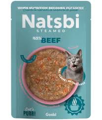 Gosbi Natsbi Steamed Cat Food Beef