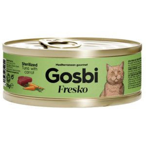 Gosbi Fresko Sterilised Tuna with Carrots 70g