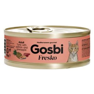 Gosbi Fresko Adult Tuna Salmon with pineapple 70g