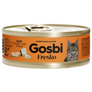 Gosbi Fresko Adult Chicken with Cheese 70g