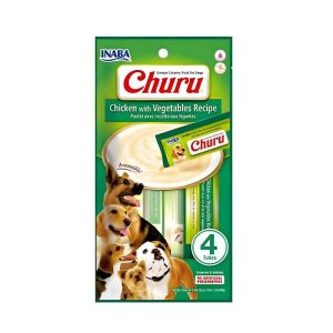 Inaba Churu Dog Chicken & Vegetables