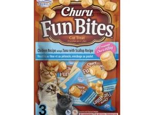 INABA Churu Cats Fun Bites Chicken&Tuna x32