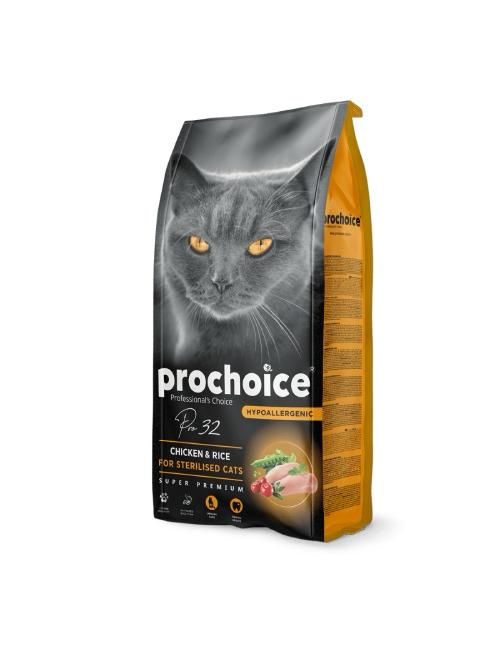 Prochoice Cat Dry Food Sterilised Chicken&Rice15kg