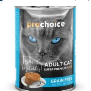 Prochoice Pate Fish+Vegetables Adult 400g