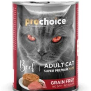 Prochoice Pate Beef Adult Cat 400g