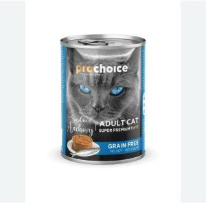 Prochoice Pate Sardine+Anchovy Adult 400g